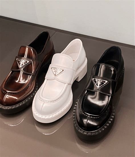 how to style prada loafers|prada driving loafers women's.